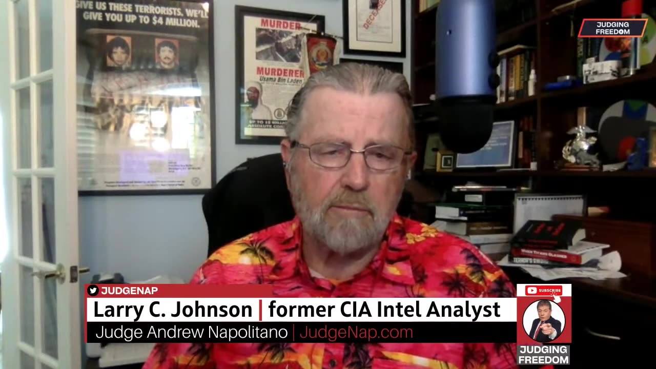 Judge Napolitano & Larry C. Johnson: Was Trump shooter an amature