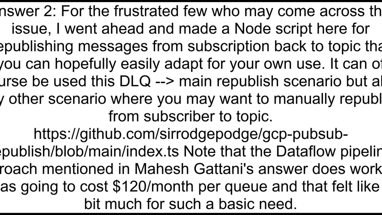 How to route dead letter messages back to the original topic