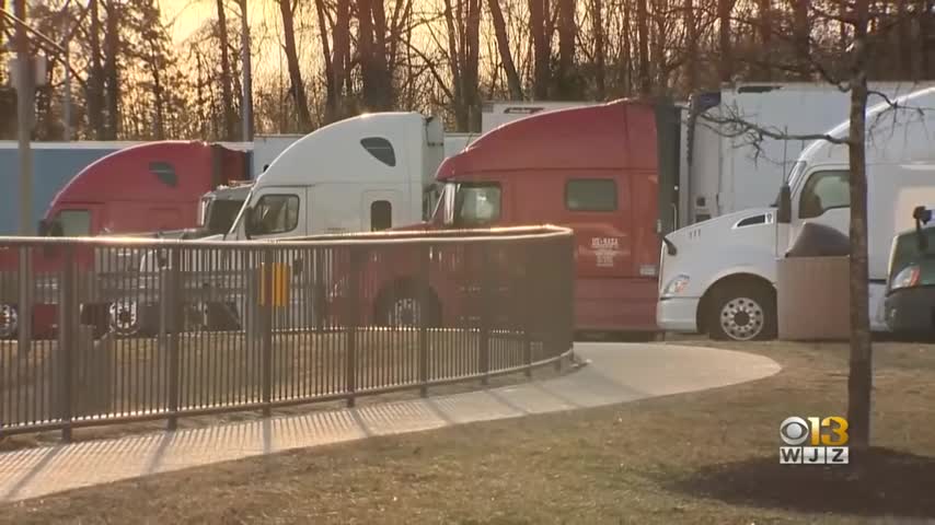 First Truckers Arrive In Convoy Planned To D.C To There Voice Freedom Vaccine Mandates.