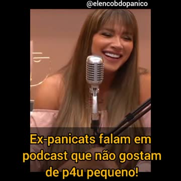 Panicats não gostam de p4u pequeno!