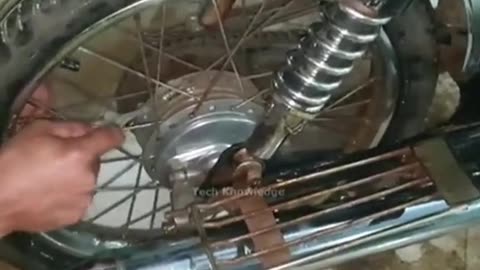 Old bike convert New bike
