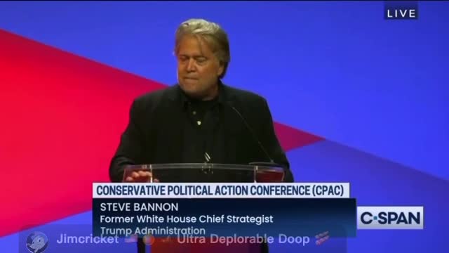 CPAC Texas 2022: Steve Bannon calls to abolish the federal reserve at CPAC #TrumpWon