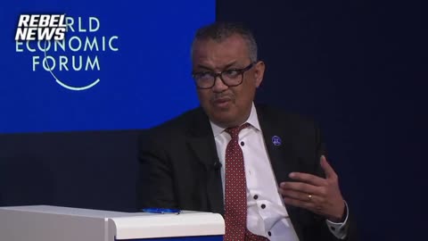 WEF WHO Tedros talks about Disease X