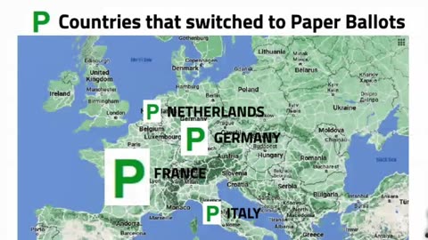 Countries that Switched to Hand Counting Paper Ballots (Please Follow & Comment)