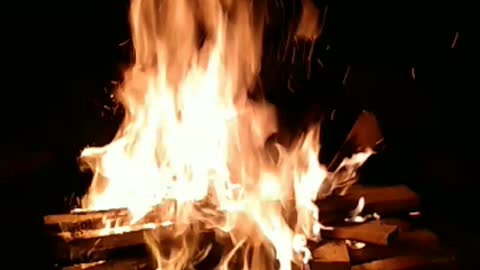 Evening by the fire