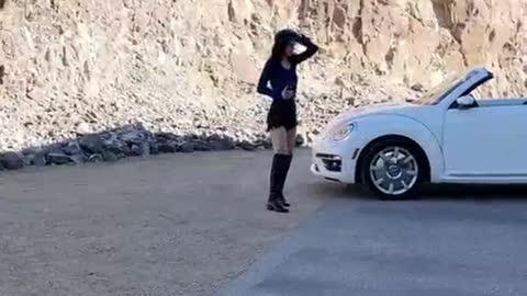 when she CONFRONTS her