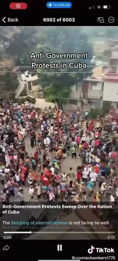 Anti-Government Protests in Cuba