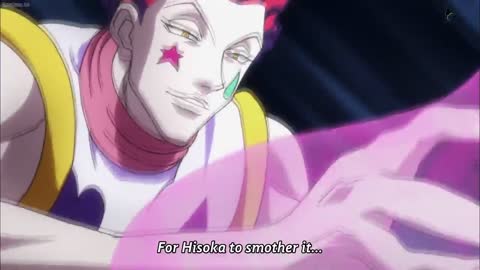 Hisoka teams up with Gon and Killua to defeat Razor