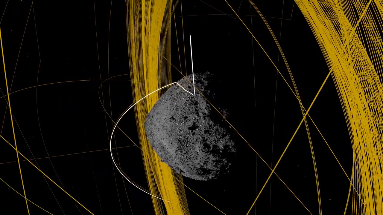 OSIRIS-REx Slings Orbital Web Around Asteroid to Capture Sample | 4K