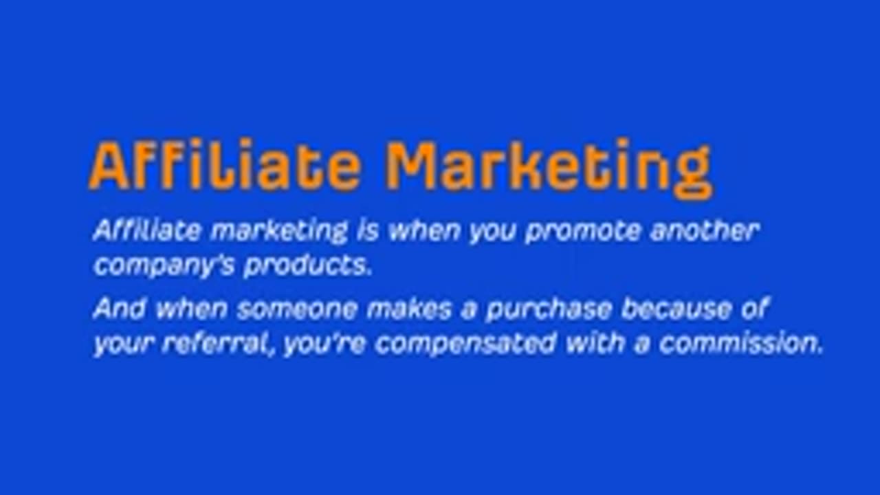 Affiliate marketing