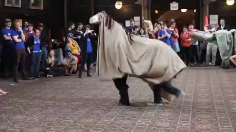 Two-Person Dancing Horse On Rumble Who Gives A Buck!