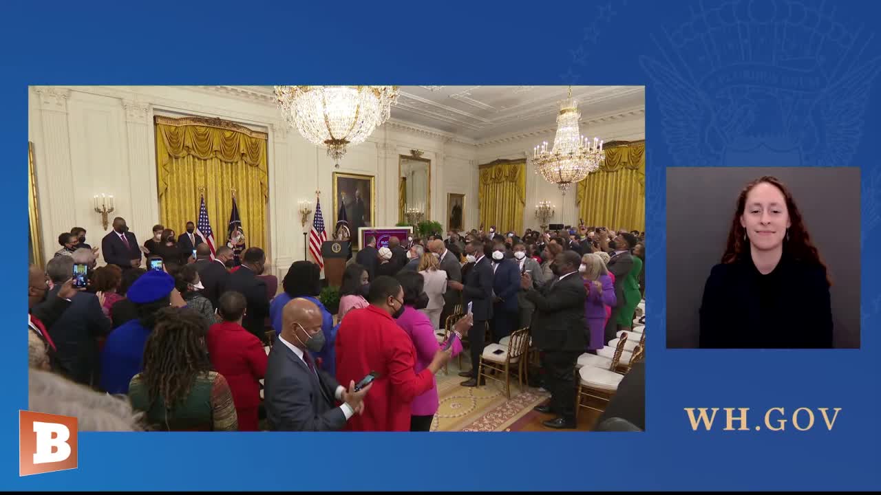 LIVE: President Biden Speaking at Black History Month Celebration...