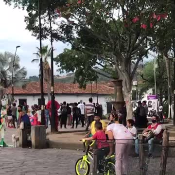 Marcha en Girón, Santander