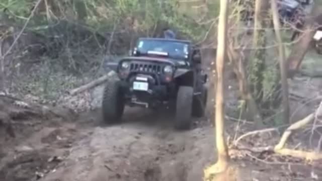 Jeep Fun hill climbing