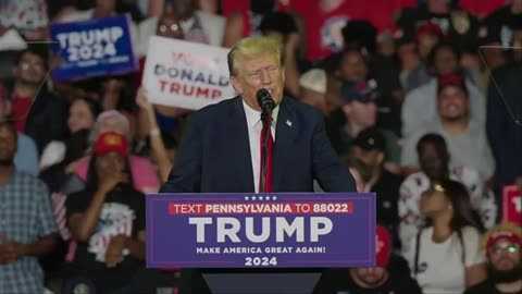 Trump Rally in Philadelphia Pennsylvania - June 22, 2024