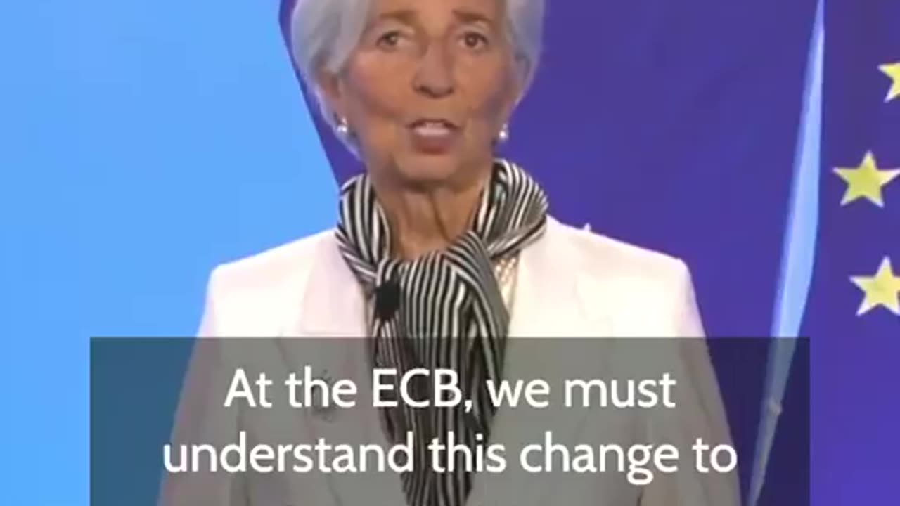 The European Central Bank is using “climate change” as an excuse for their monetary policy now.