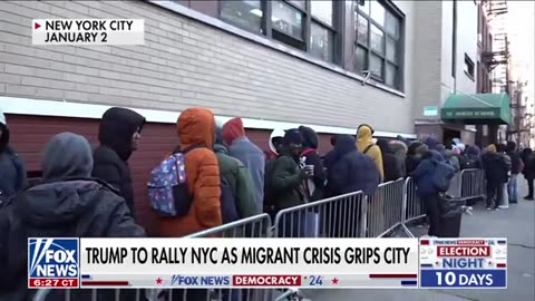 Trump to rally at Madison Square Garden as migrant crisis grips NYC