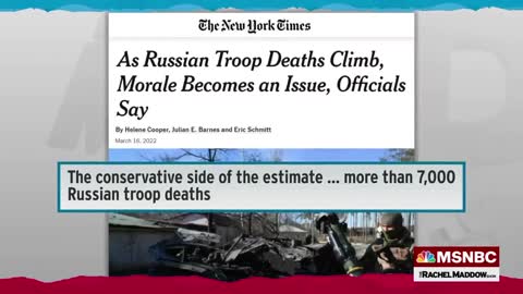 Estimated Russian Casualties Put Ukraine War In Category Of Catastrophe