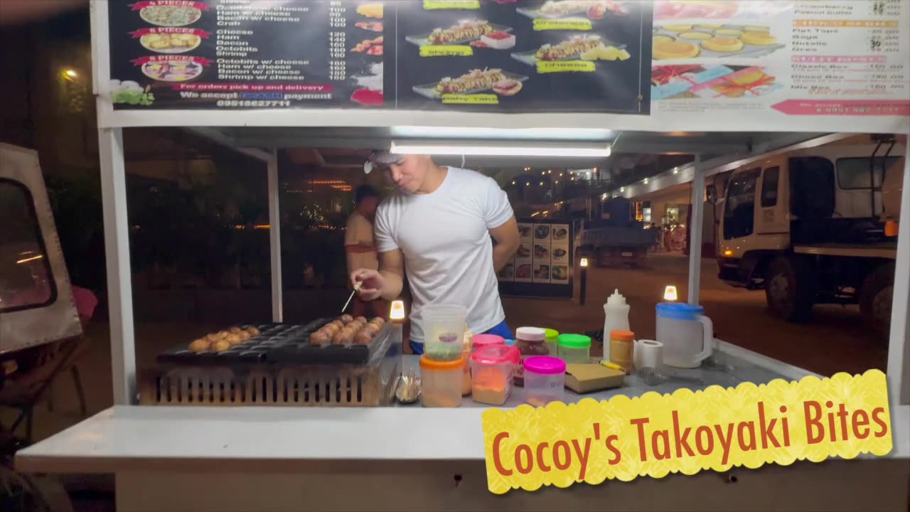 Cocoy's Takoyaki Bites in El Nido, Philippines