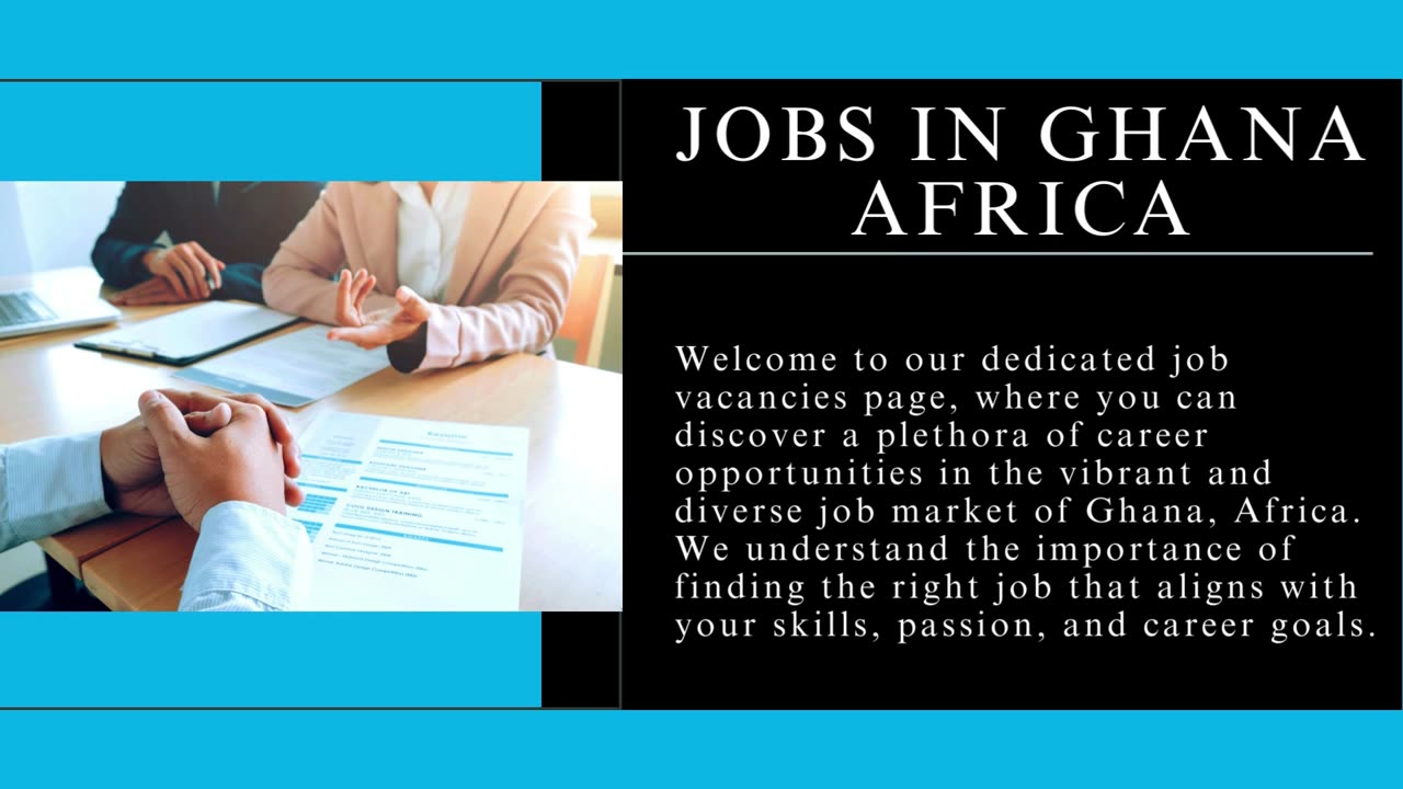 Jobs Ghana - Job Vacancies in Ghana