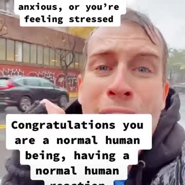 Are you scared right now ?