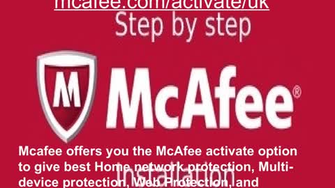 mcafee activate uk