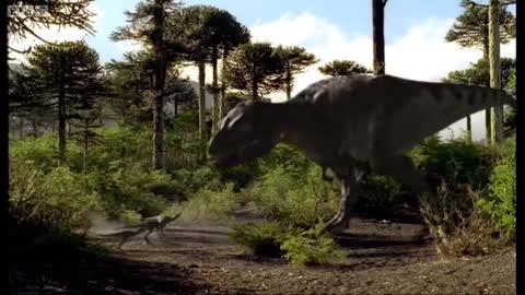 Hunting with a T-Rex | Walking with Dinosaurs in HQ | BBC Earth