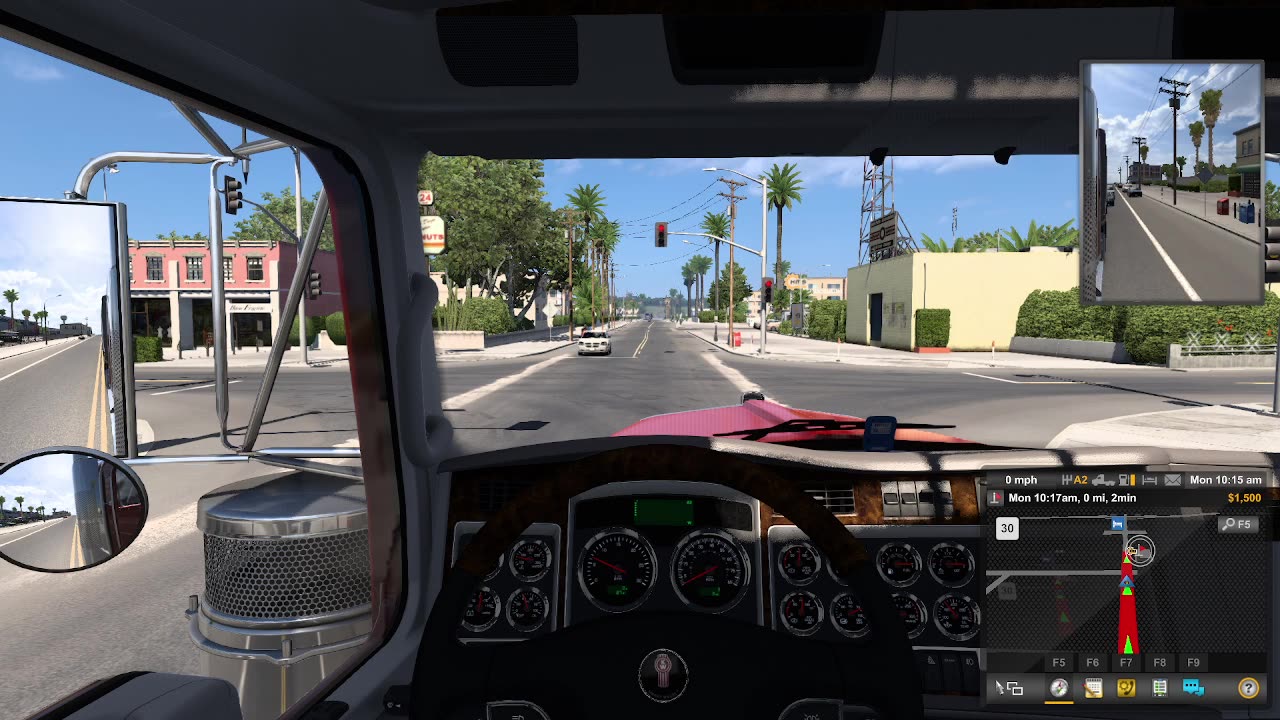 American truck Simulator first job done