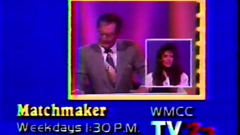 December 7, 1987 - WMCC Promo for 'Matchmaker'