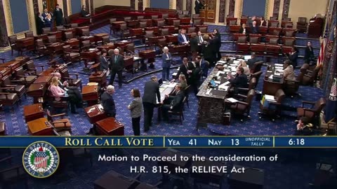 U.S. Senate Foreign Aid Bill Vote