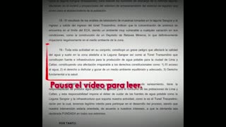 El futuro del agua de Lima se decide en los tribunales