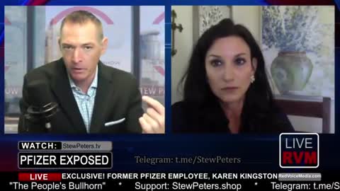 Stew Peters With Karen Kingston - Former Pfizer Employee Confirms Poison in COVID 'Kill Shot'