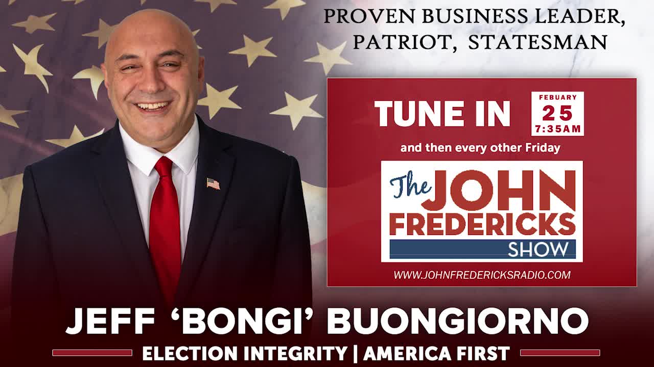 Jeff 'Bongi' Buongiorno on The John Frederick's Show - 02/14/2022