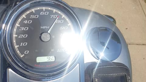 HD Roadking Speedometer