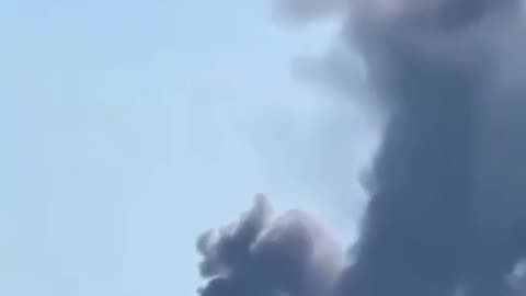 China's most advanced ship is on fire?