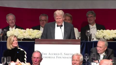 President Trump's Full Speech at the Alfred E. Smith Memorial Foundation Dinner 18.10.24