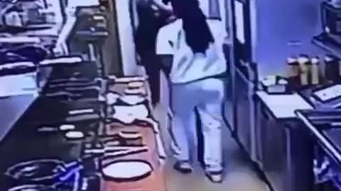 Woman pulls gun on attacker