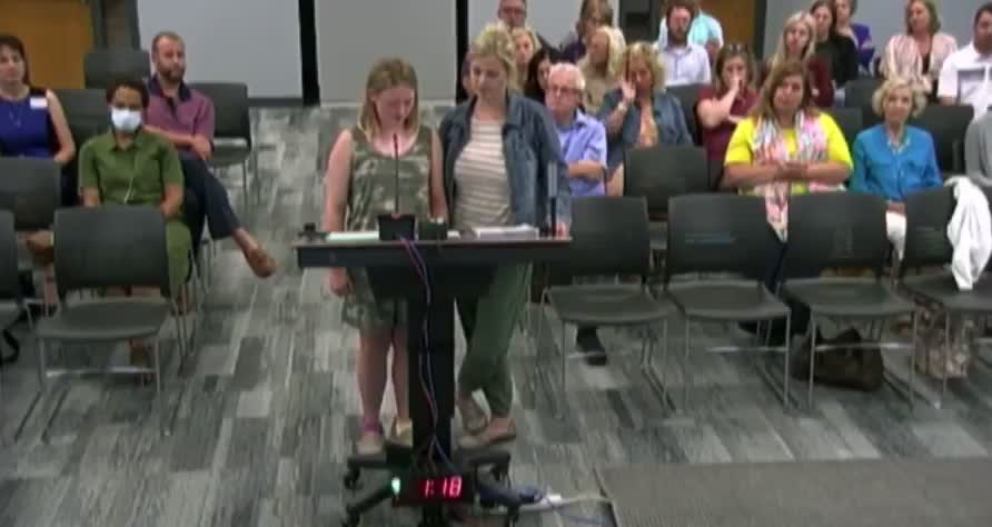 Courageous Little Girl Speaks at School Board Meeting About Effects of Teaching CRT in School