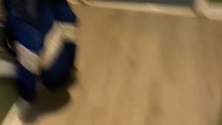 freaking out my daughter lol
