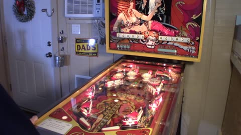 1977 Bally Mata Hari Rare EM Pinball Machine - Gameplay + Bonus! Video 28