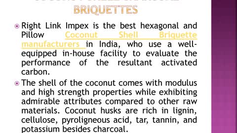 Briquettes Manufacturers - Biomass Briquettes