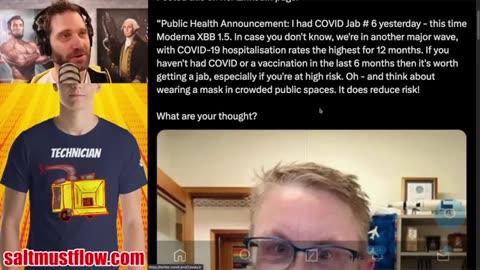 Goofball Who Looks Like Gary Busey Wants You to Get Your 6th Shot