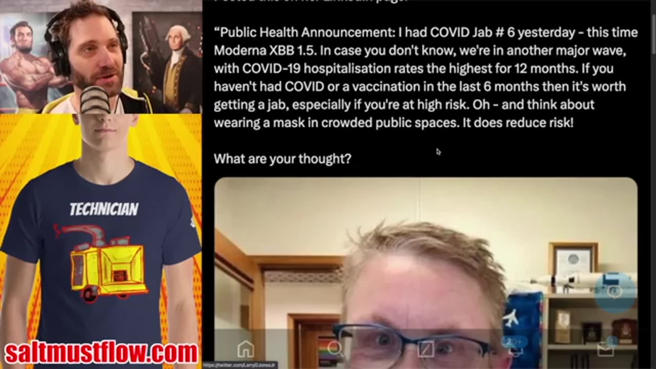 Goofball Who Looks Like Gary Busey Wants You to Get Your 6th Shot