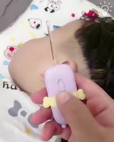 Clean your baby's ear wax without hurting them at all