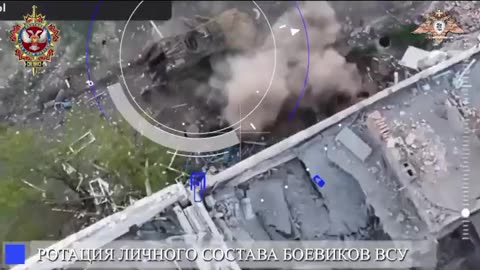 Two Ukrainian squads preparing to rotate get hit by drone