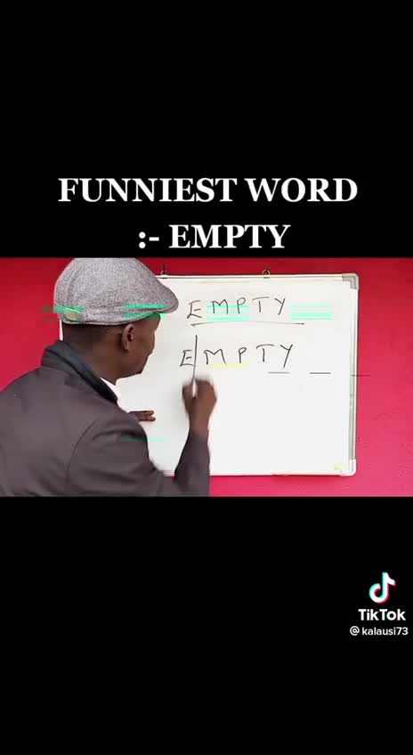 Empty Is A Funny Word