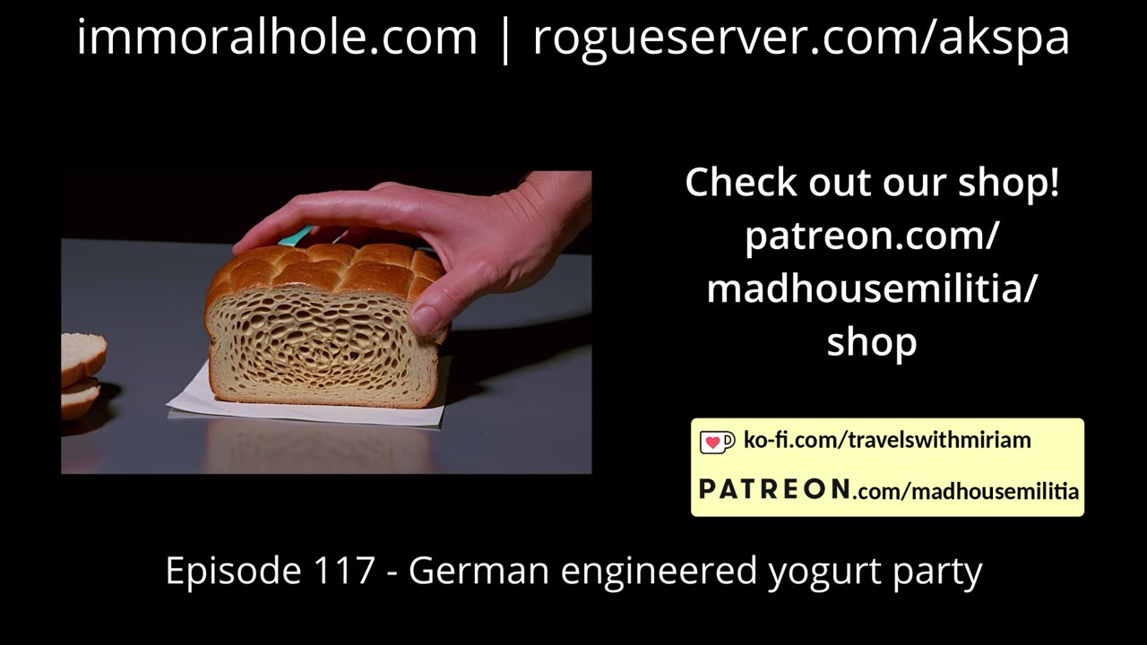 Episode 117 - German engineered yogurt party