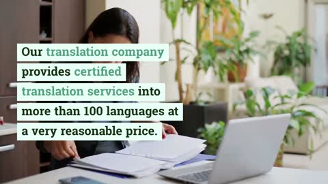 Certified Translation Services