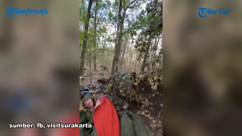 Detik2 Tentara ukraina tertidur