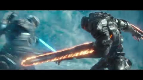 New war robot fighting video